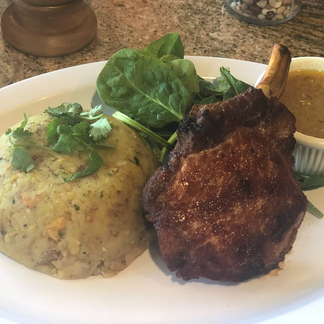 Chuleta Frita - Fried Pork Chops.