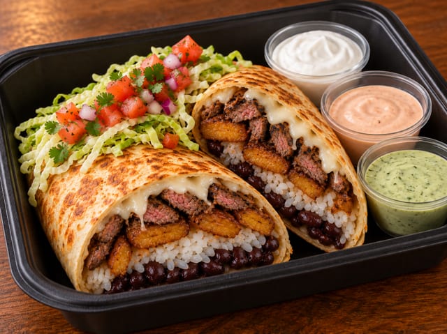 Cuban Burrito.