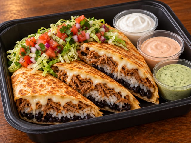 Cuban Quesadilla.