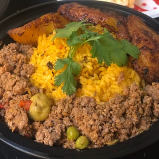 Fiesta Bowl Picadillo - Savory Ground beef with veggies Lunch