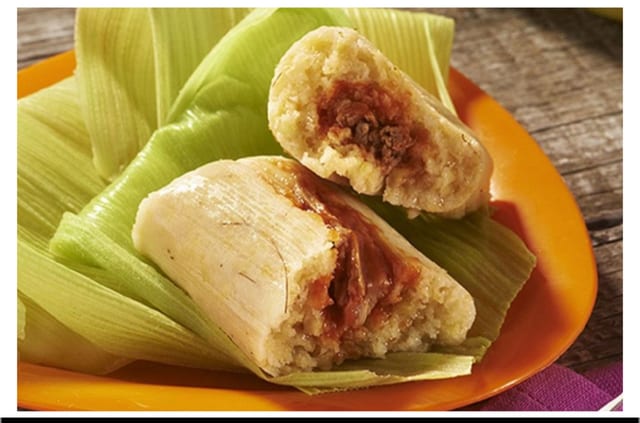 Tamales de Cerdo - Pork Tamales.
