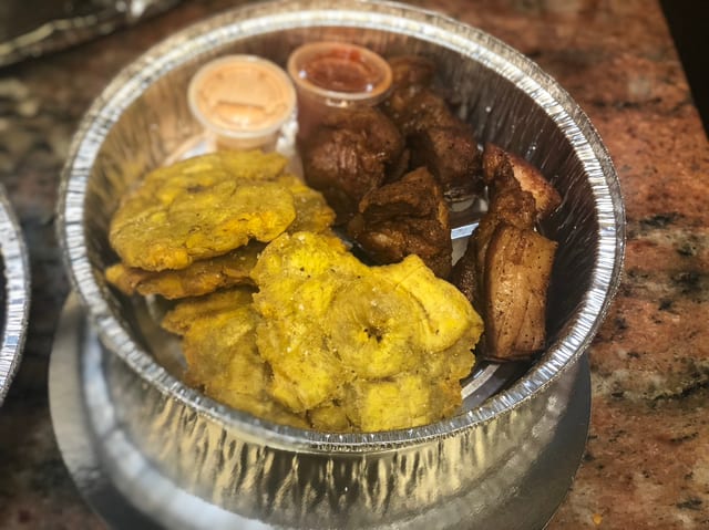 Masitas de Cerdo - Fried Pork Chunks.