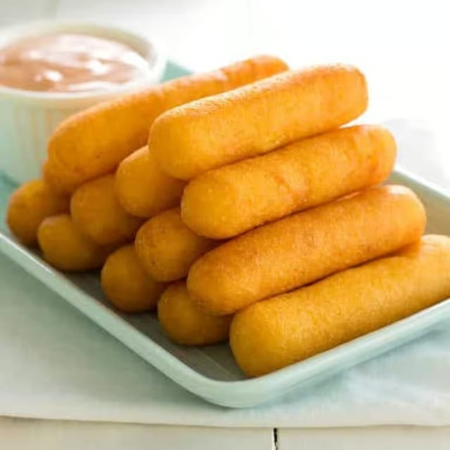 Sorullos, Corn Fritters.