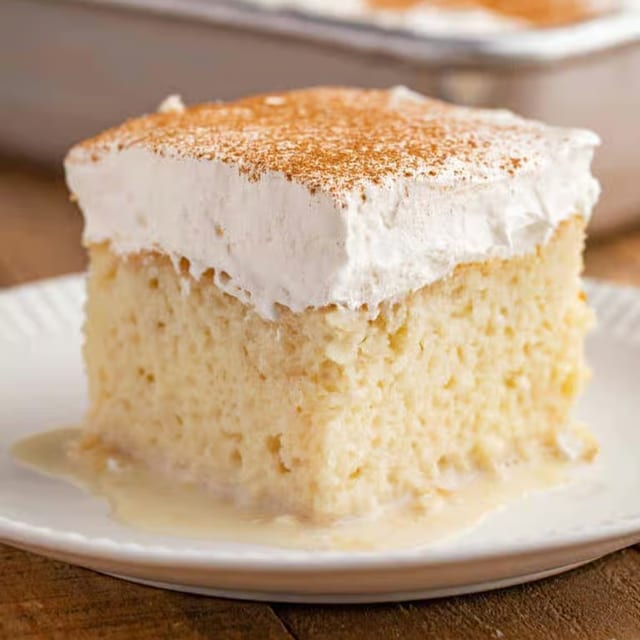 Tres Leches, Three Milks Cake.