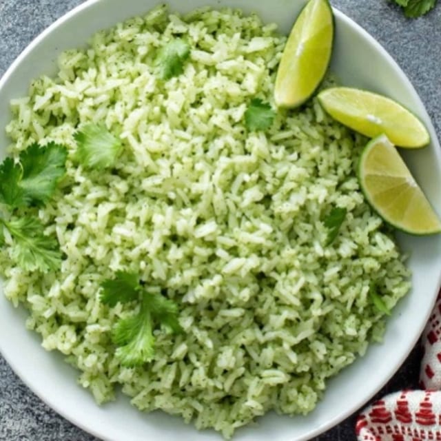 Arroz Cilantro & Limon, Cilantro Lime Rice 1/2 Tray.