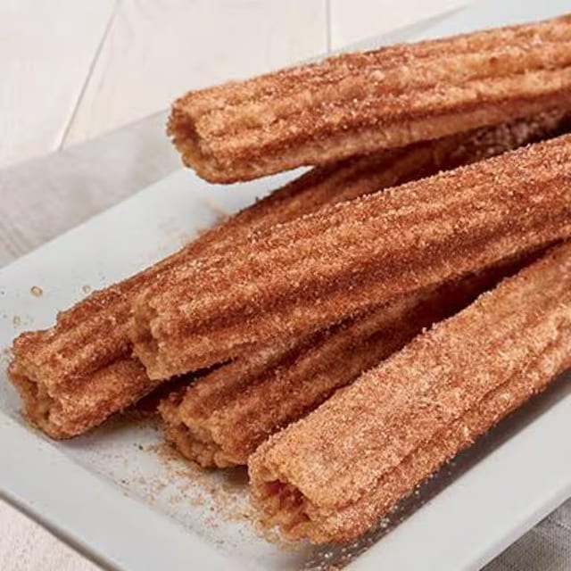 Churros, Pastry with Cinnamon Sugar.