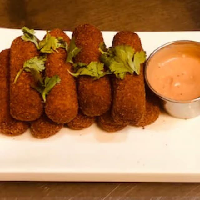 Croquetas De Jamon, Ham Fritters.