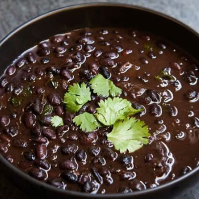 Frijoles Negros, Black Beans.