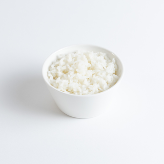 White Rice lunch