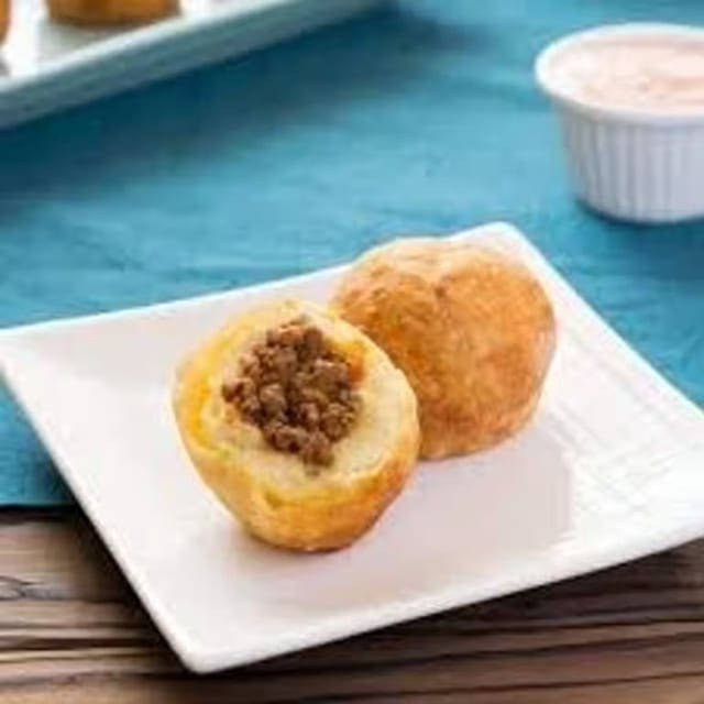 Papa Rellena - Beef Filled Balls Cocktail Size.